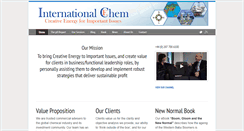 Desktop Screenshot of internationalechem.com