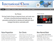 Tablet Screenshot of internationalechem.com